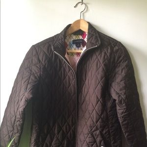 Lands End size S quilted coat